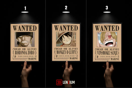 Affiche lenticulaire 3D Anime 